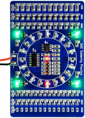 Löten Praxis SMD Leiterplatte LED Elektronik Projekt Zum Selbermachen Kit SMT PCB: UK