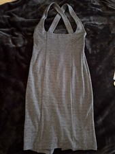 Grey business dress stretchy M
