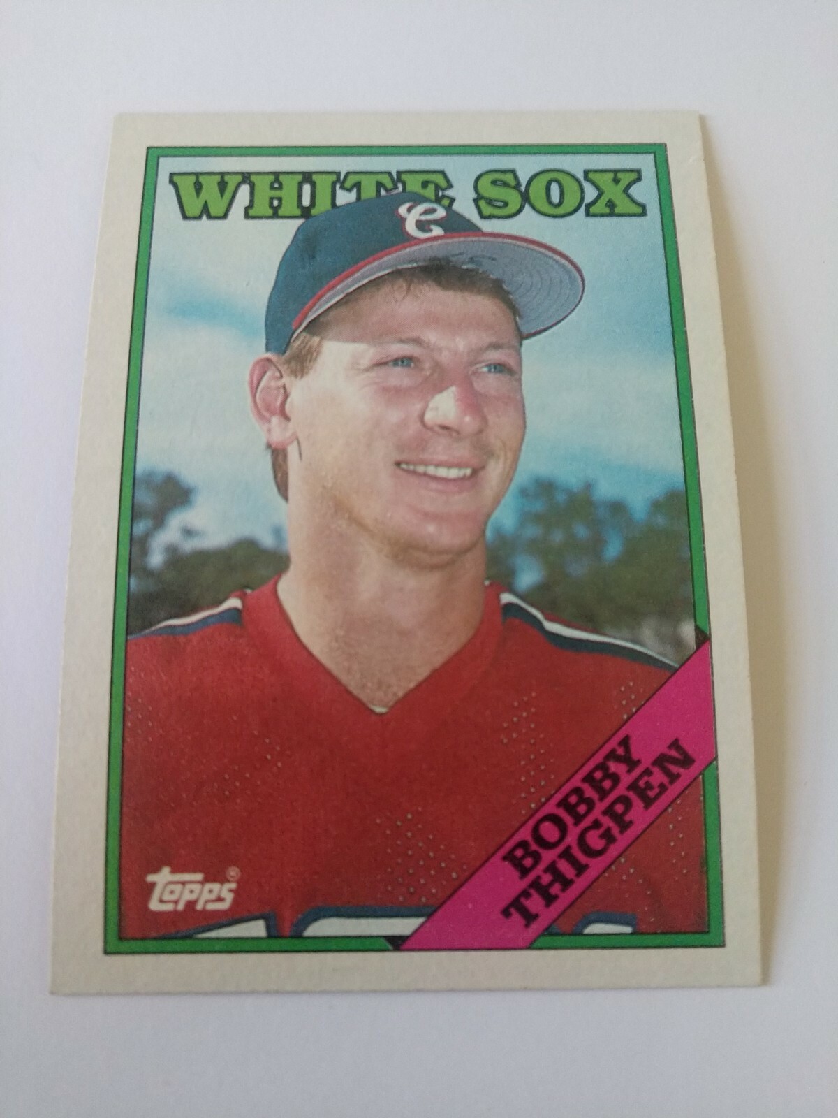 BOBBY THIGPEN CHICAGO WHITE SOX #613 - TOPPS NM-MT 1988
