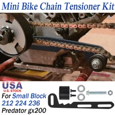 For Small Block 212 224 236 Predator Gx200 MiniBike Chain Tensioner Adjuster Kit