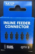 MAP FISHING INLINE FEEDER CONNECTOR - qty 5