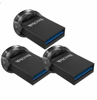SanDisk Ultra Fit 32GB 64GB 128GB 256GB 3.2 USB Flash Drive Memory Stick lote Reino Unido