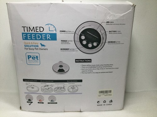 Neuer Futterautomat Elite Timer Futterautomat für beschäftigte Tierbesitzer - Bild 2 von 7
