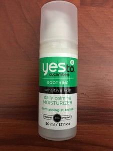 yes to cucumbers daily calming moisturizer