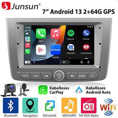 Für Alfa Romeo Mito 2008-2019 Carplay Autoradio Android 13 GPS Navi RDS MIK +Kam