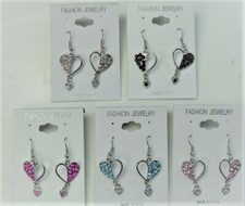 wholesale jewelry lot 6/12 pairs summer colorful drop/stud fashion earrings 7