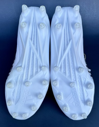 Adidas Adizero Scorch Men's Football Cleats White / Black 9 US Size NWB - Picture 10 of 13