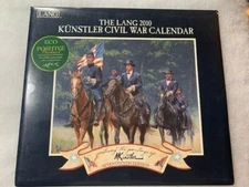 2010 Civil War Lang Mort Kunstler Civil War Calendar 