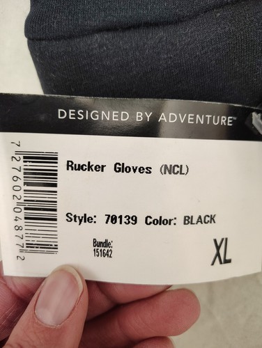 Outdoor Research Rucker Black Gloves-NEW - Picture 3 of 3