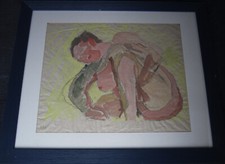 Hugo Linér 1900 - 1981, liegender weiblicher Akt , um 1940/50