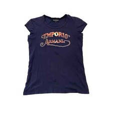 Emporio Armani Logo T Shirt Women's Small