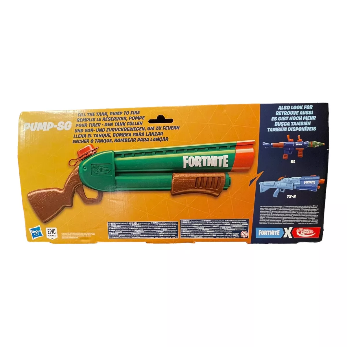 Nerf Fortnite TS-R Super Soaker Water Blaster Toy