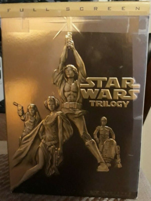 Star Wars Trilogy (4-Disc, Full Screen) USED DVD set Star Wars Trilogy (4-Disc, Full Screen) USED DVD set