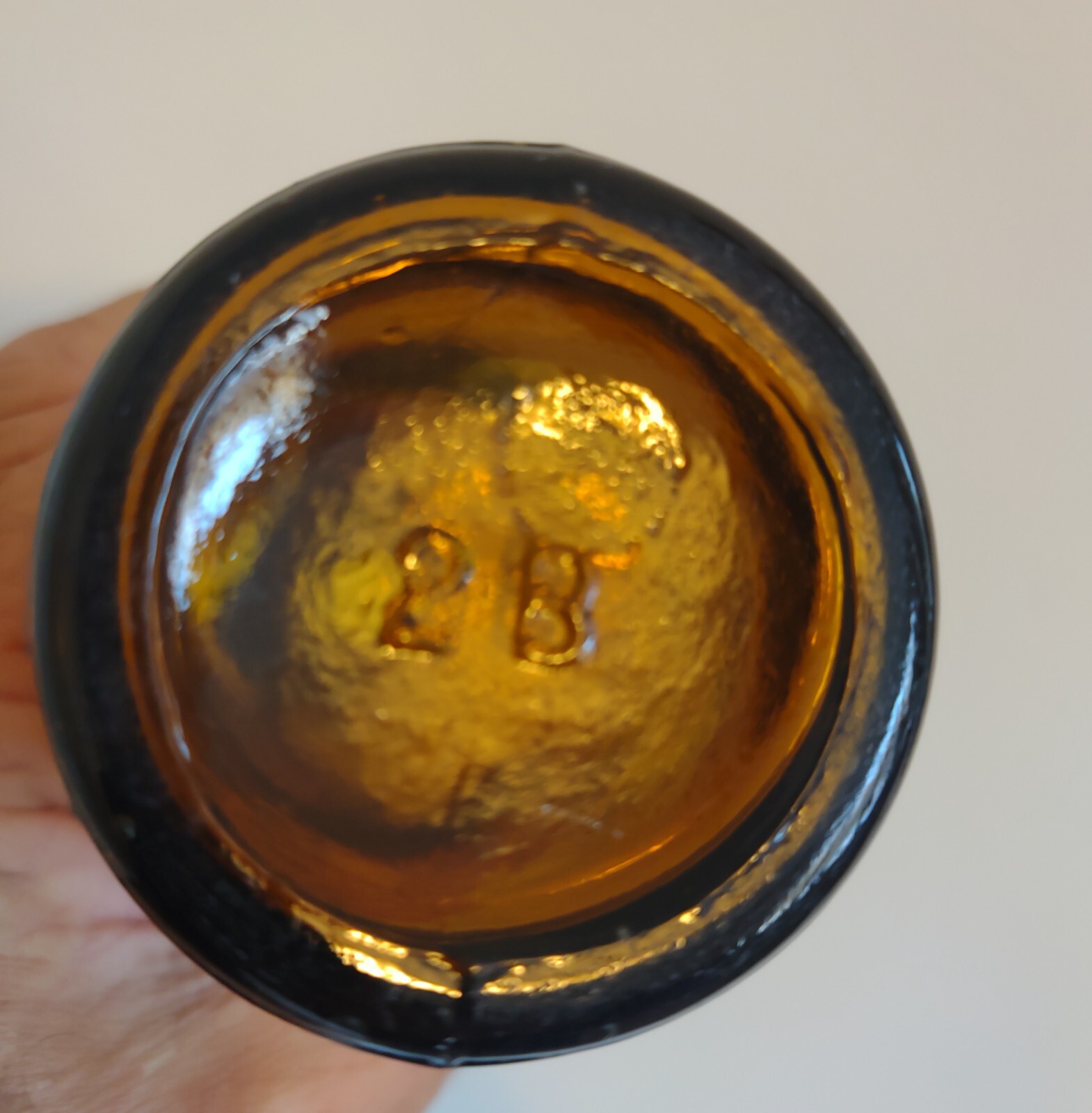 Birdsboro Bottling Works Birdsboro, PA Antique Blob Top Soda Bottle