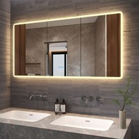 Badspiegel Led Lichtspiegel Mit Dimmbar Touch Warmweiß Kaltweiß Wandspiegel