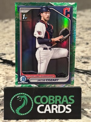 2024 Topps Bowman Draft Chrome 1st Bowman Jacob Cozart Lunar Glow
