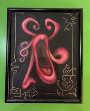 "Cosmic Bellow".  One Of A Kind Original. Highly Viewed. 