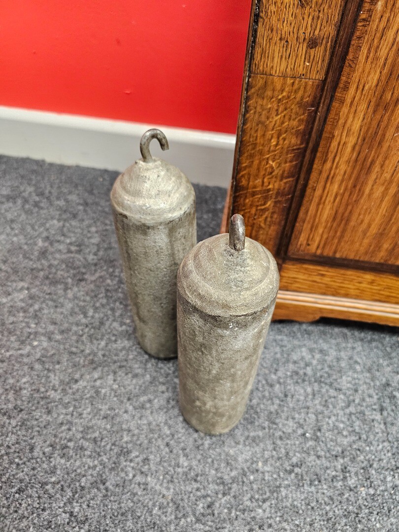 Vintage Oak Longcase Brass Face Grandfather Clock (Spares/Repairs Only