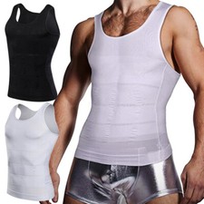 Fajas Para Hombres Faja Reductora De Hombre Men Tee Abdomen Control Body Shaper