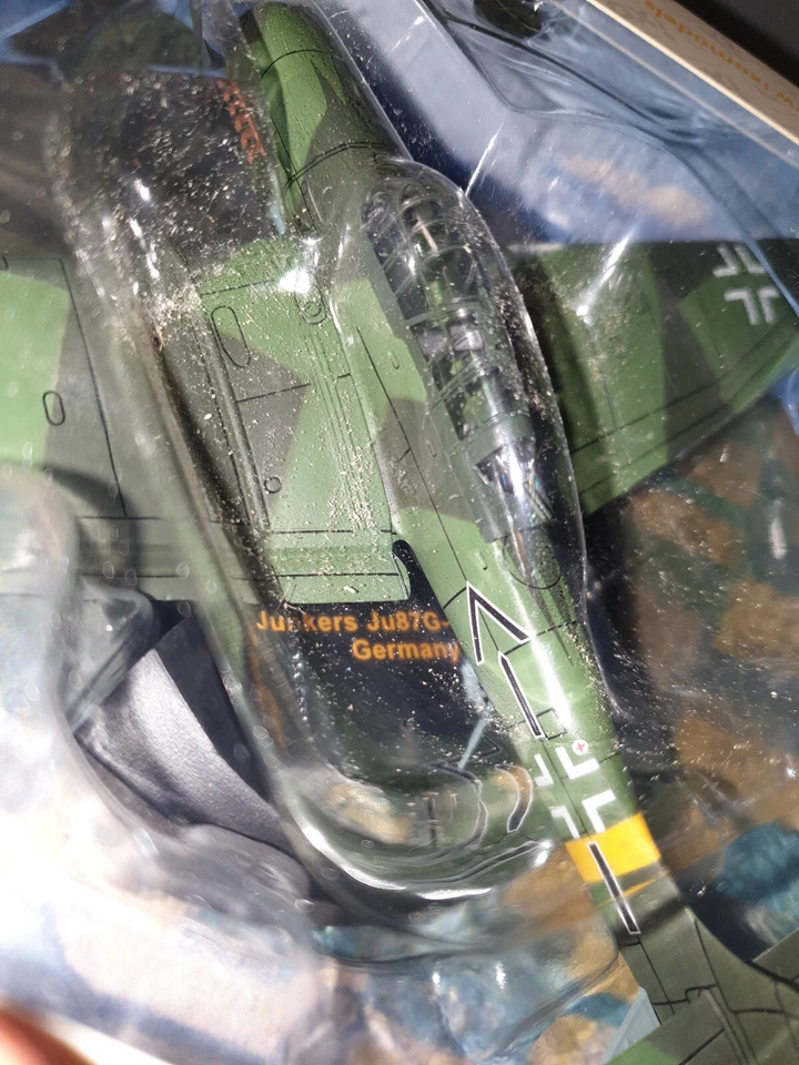 IXO Models Junior 1:72 Junkers Ju87G-1 Stuka Metal modello finito Luftwaffe - Immagine 2 di 2