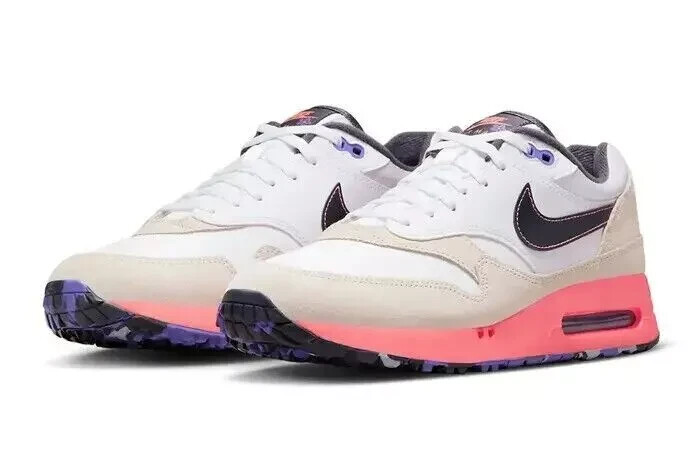 ★人気★ NIKE AIR MAX 1 '86 OG GOLF NRG HOT PUNCH Air Max 1 '86 OG G NRG P23 Men's Multi Size White/Gridiron