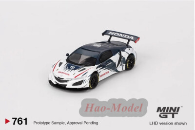 MINIGT 1:64 Honda NSX GT3 EVO AlphaTauri Yuki Tsunoda 2023 MINIGT 1:64 Honda NSX GT3 EVO AlphaTauri Yuki Tsunoda 2023