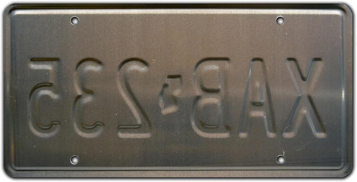John Wick | XAB 235 | Metal Stamped License Plate | eBay