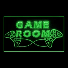 130043 Game Room Gamer Tag Shop Home Decor Display Lighting Neon Sign