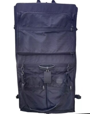 TUMI Foldable Travel Garment Bag Just In Case Alpha Ballistic Nylon 228D3 Black