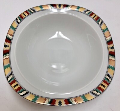 Mikasa Tamarack Fine China L 5807 Serving Vegetable Bowl 9 3/4  Southwestern