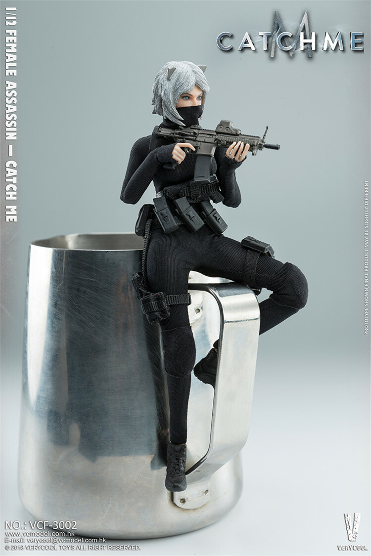 Very Cool 1/12 VCF-3002 Female Assassin Series Catch Me Very Cool 1/12 VCF-3002 Female Assassin Series Catch Me