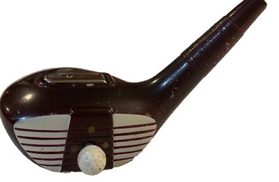 Vintage Golf Head Lighter Press Ball lighter pops up