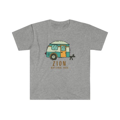Zion Yellowstone National Park Travel Camper Souvenir Outdoor Camping T-Shirt