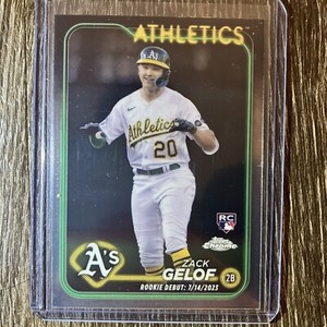 2024 Topps Chrome Update Series - Rookie Debut Refractor #USC40 Zack Gelof (RC)