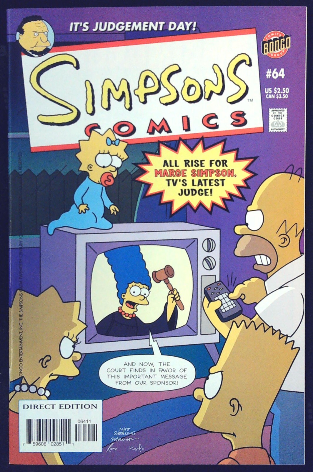 SIMPSONS COMICS (1993) #64 - Back Issue