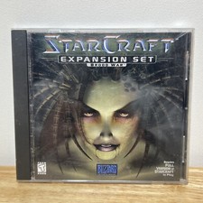 StarCraft Expansion Set: Brood War, Jewel Case, Game, And Case Insert