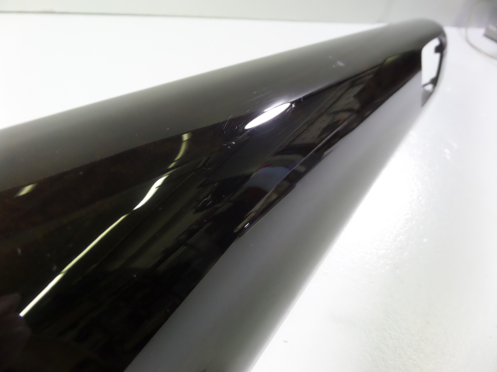 06-13 Bentley Continental Flying Spur Rear Left Door Dark Stained Bur Wood Trim