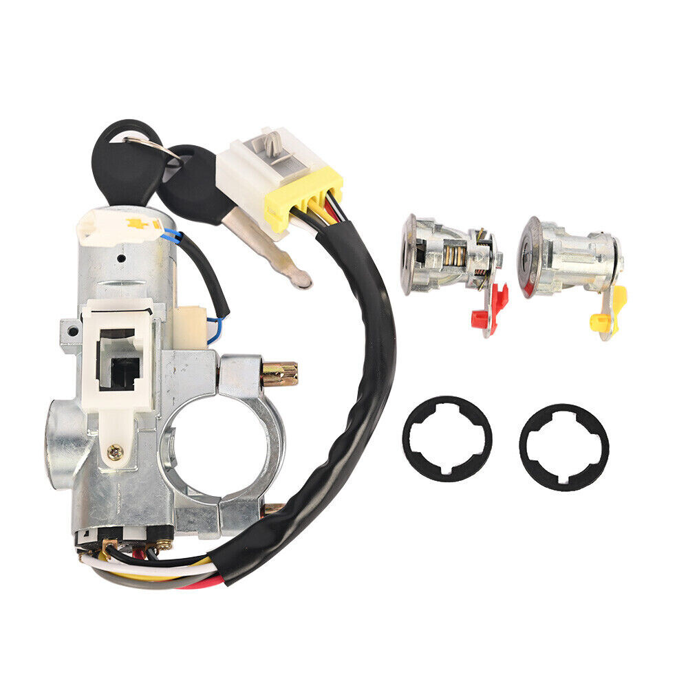 Ignition Switch Door Lock Cylinder Set For Nissan Frontier 1999-03