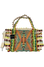 America & Beyond Embellished Tote with Crossbody Strap Navajo