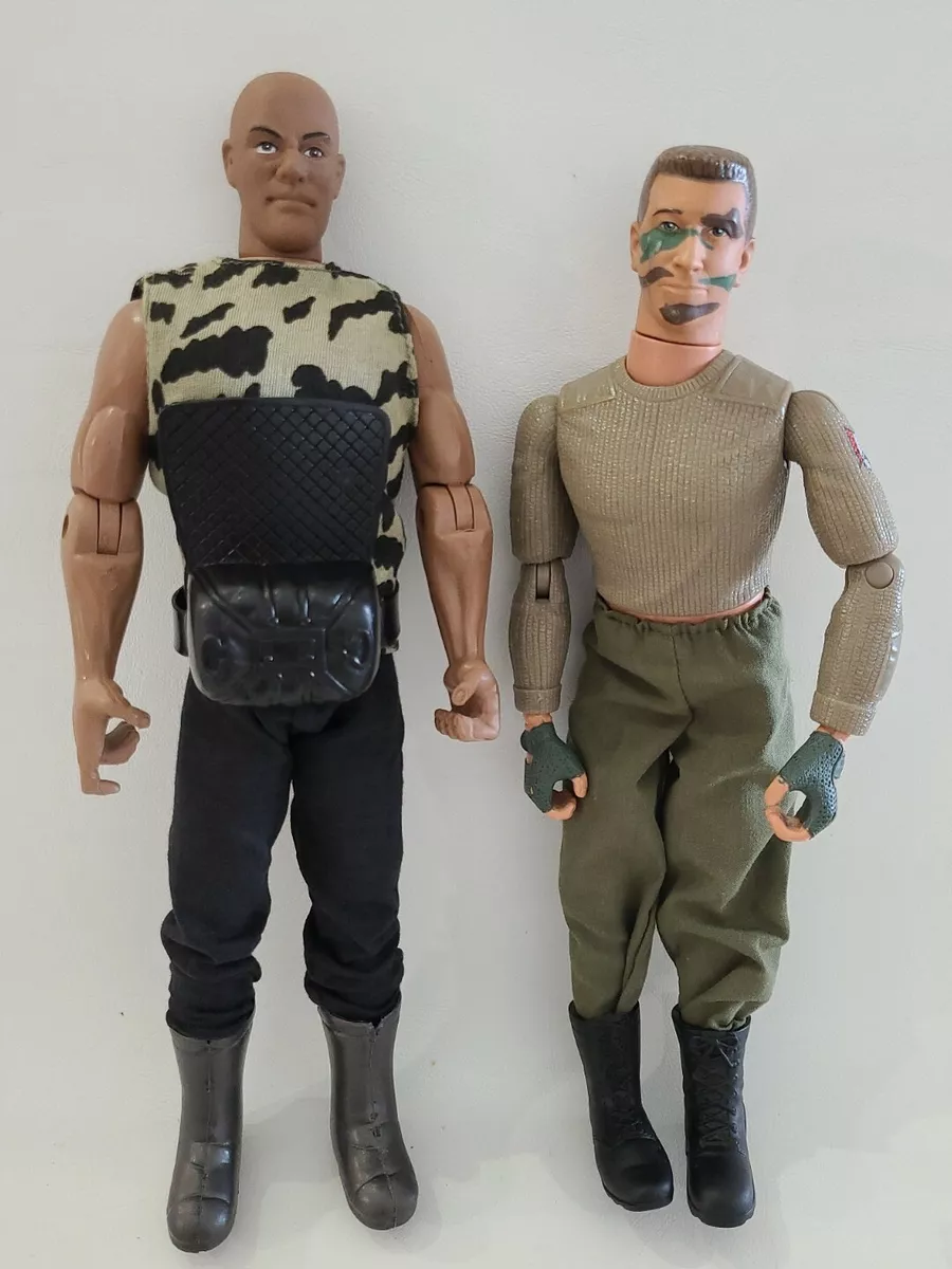 Hasbro In Time Products GI JOE Doll Figures Army Vintage Lot of 2 damage Read⬇️