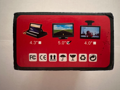 VEHICLE REAR VIEW SYSTEM,WIRELESS, HD 5''DIGITAL PANEL,TFT LCD COLOR MONITOR,NEW - Picture 2 of 24