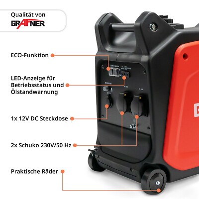 Champion P.E.® Pro 3500W Inverter Generator Stromerzeuger Champion P.E.® Pro 3500W Inverter Generator Stromerzeuger