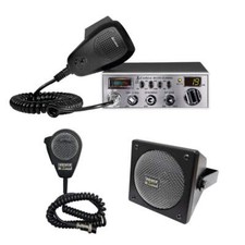 Cobra 25 LTD Classic CB Radio, DRX-9010 Ext Speaker, DRX-6560 4 Pin Mic, Combo