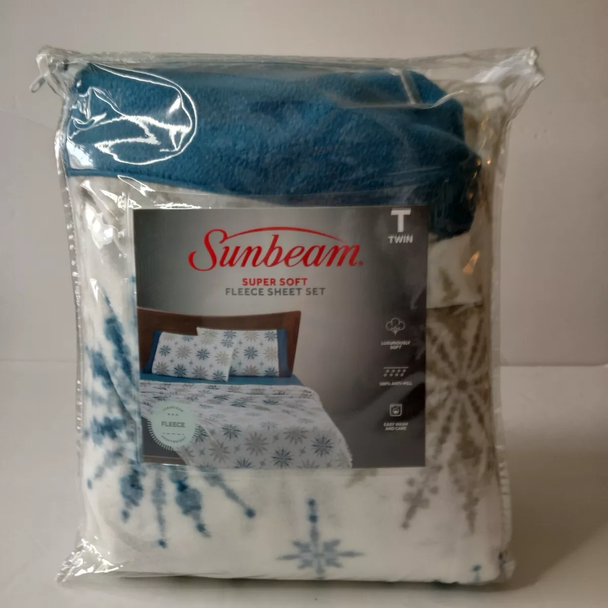 Sunbeam super soft fleece sheets new arrivals