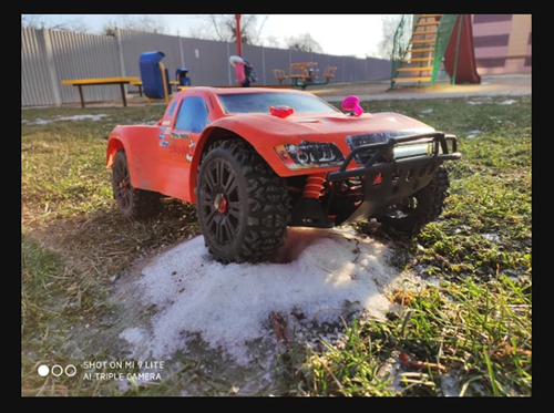 Rc Short Course Badlands Wheels Tires Set For Arrma Senton - Picture 9 of 10