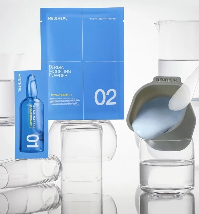 K-Beauty Madecassoside Derma Modeling Pack 5-Pack – Soothing & Hydrating Care - Image 3 of 4