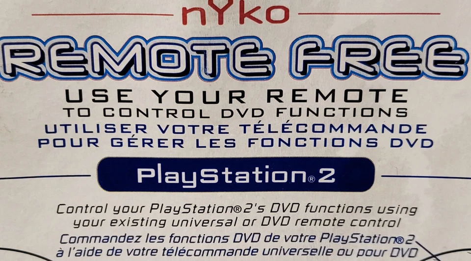 NYKO Remote Free use your remote to control DVD Functions on PS2 NEW IN BOX - Image 3 of 4