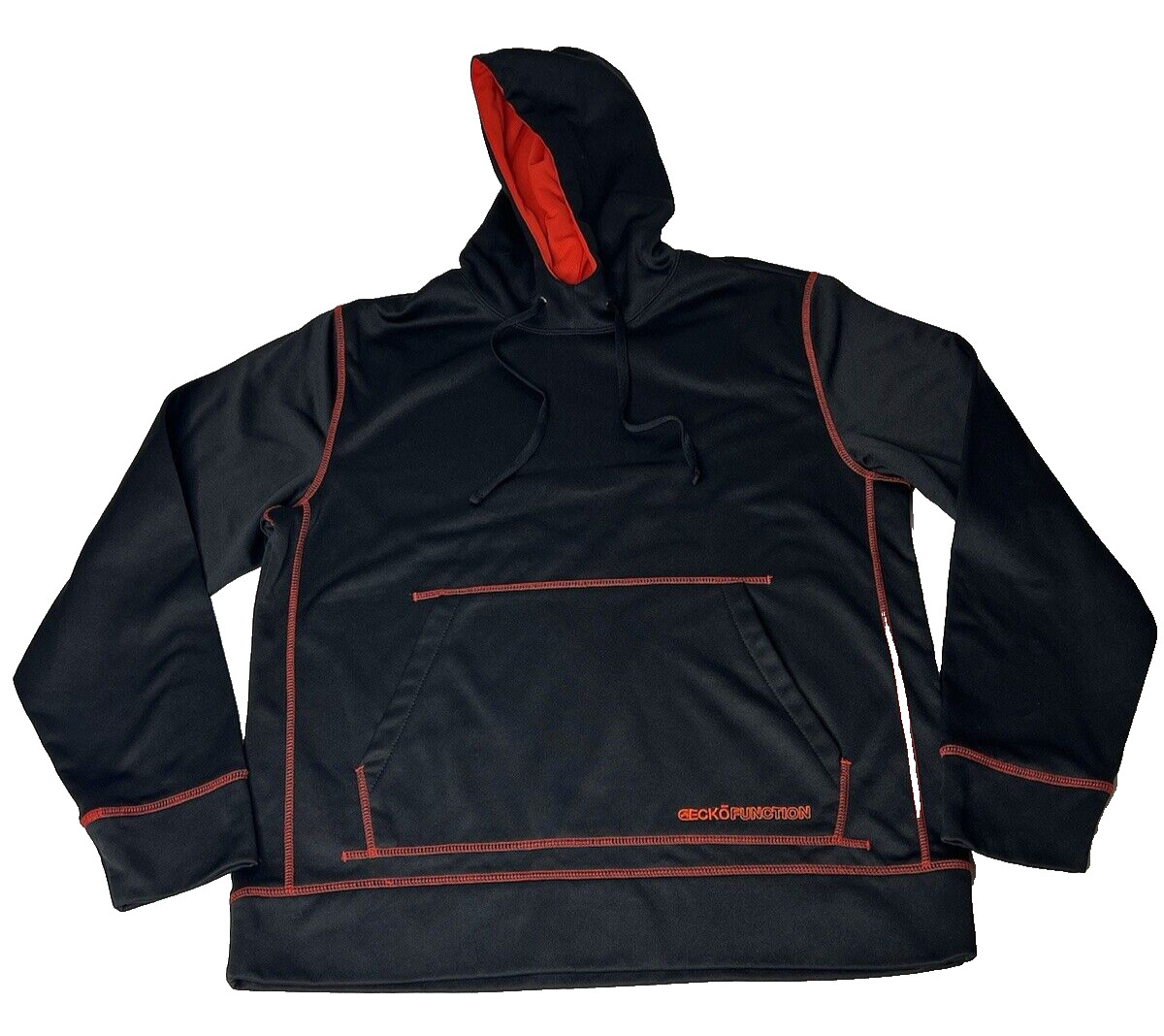 Ecko Function Black Long Sleeve Pullover Hoodie M… - image 1