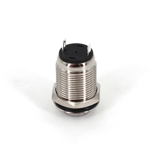 10Pcs Metal 12mm Waterproof 2Pin Momentary 1NO Raised Mini Push Button Switch - Picture 5 of 6