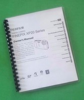 Laser Printed Fujifilm Xp20 Xp-20 Camera 126 Page Owners Manual Guide Laser Printed Fujifilm Xp20 Xp-20 Camera 126 Page Owners Manual Guide